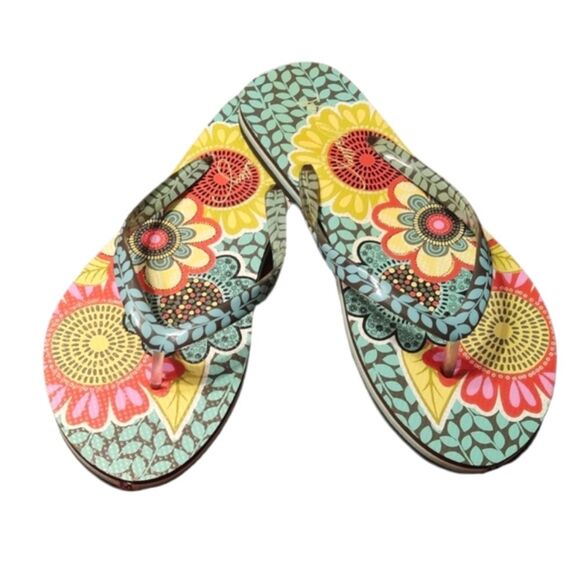 NWOT Vera Bradley Flip Flop Thong Sandals - Picture 1 of 12